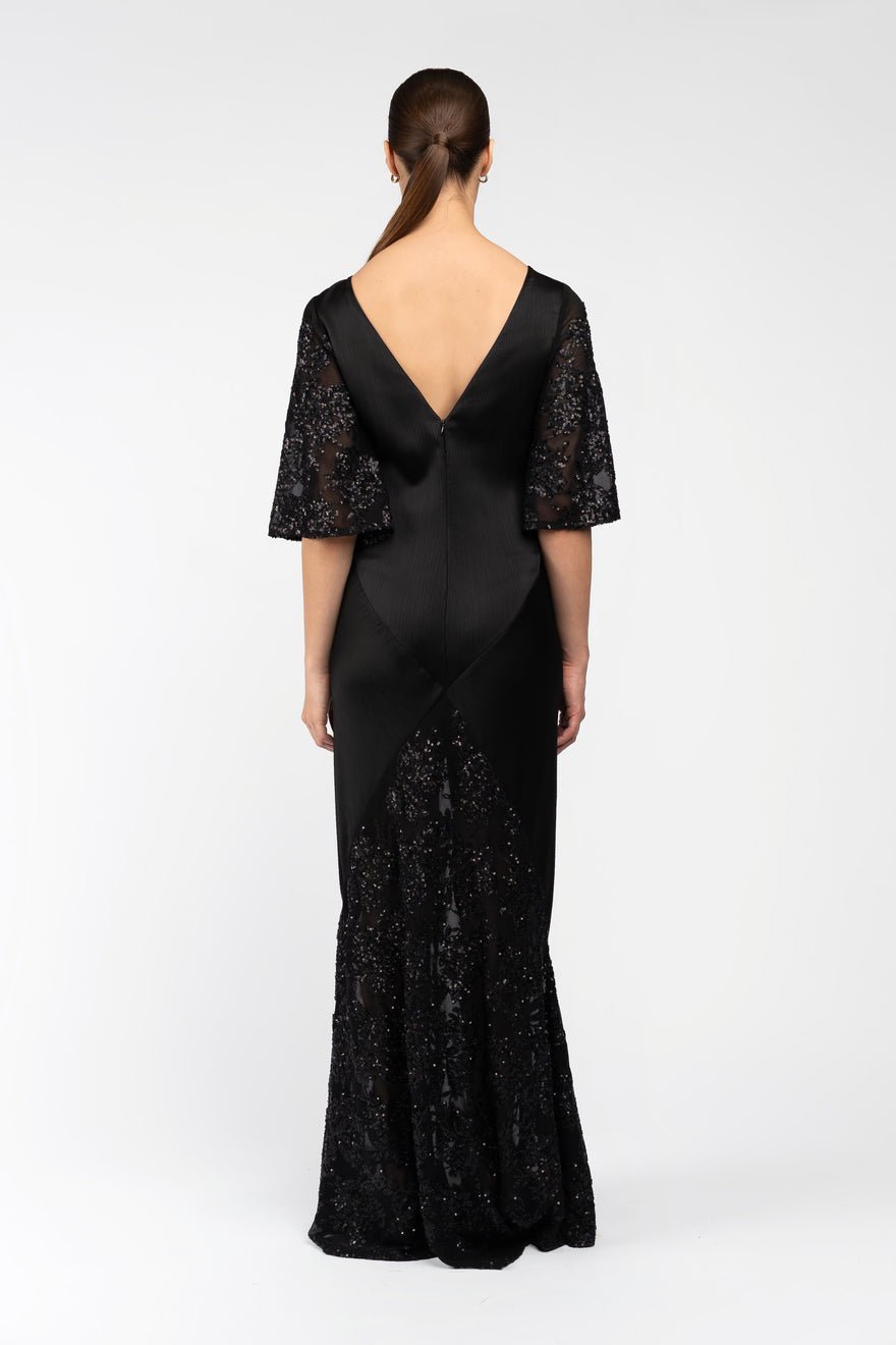 One Fell Swoop Moni Gown - Noir Éclat photo 4
