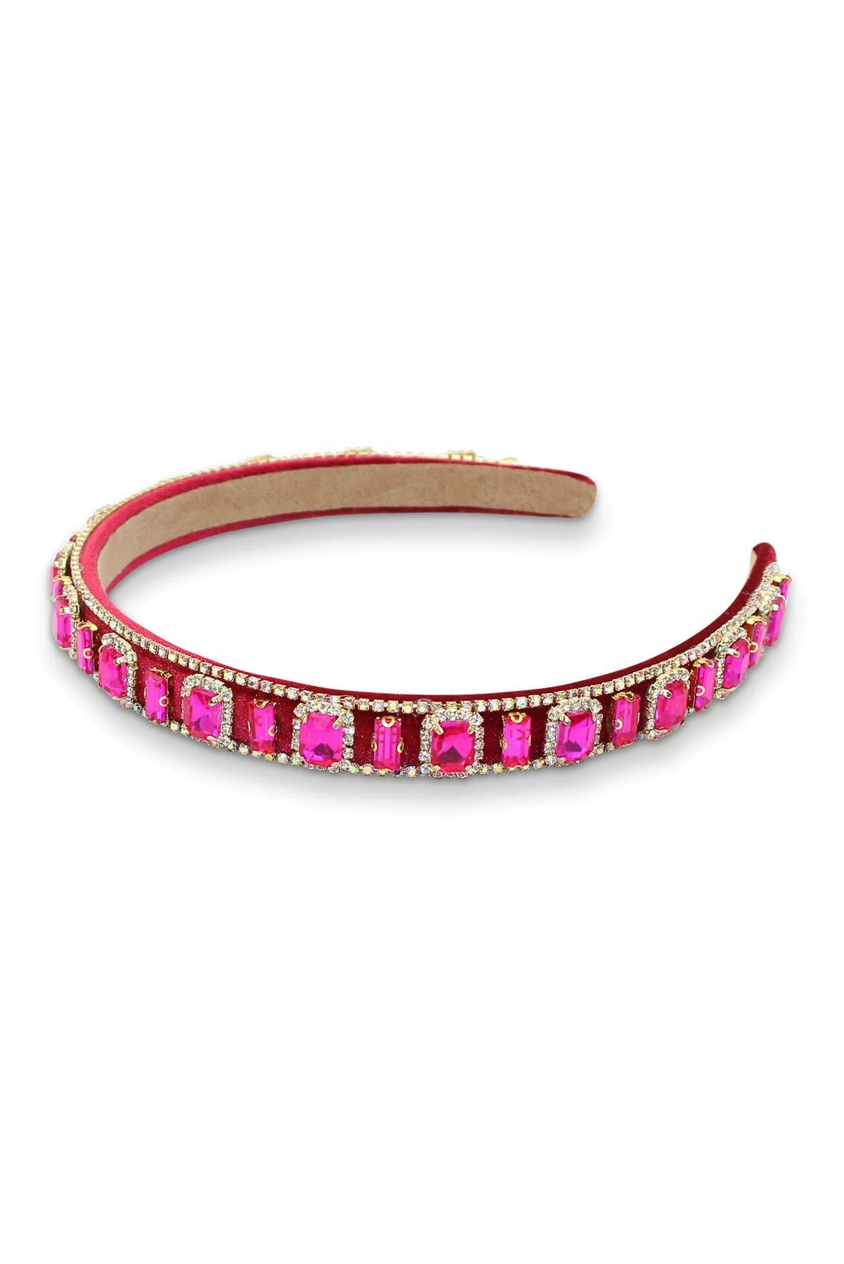 MORGAN & TAYLOR SABINE HEADBAND - HOT PINK photo 6