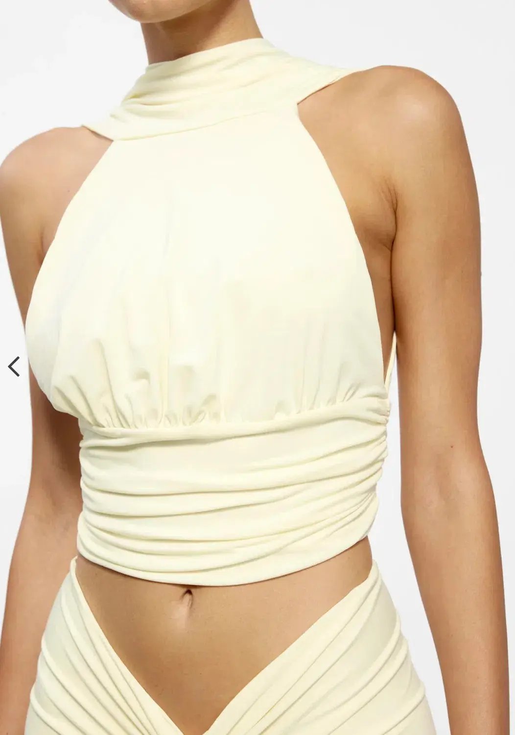 Effie Kats Cassidy Top with Kayson Skirt in Lemon Size 8 photo 5