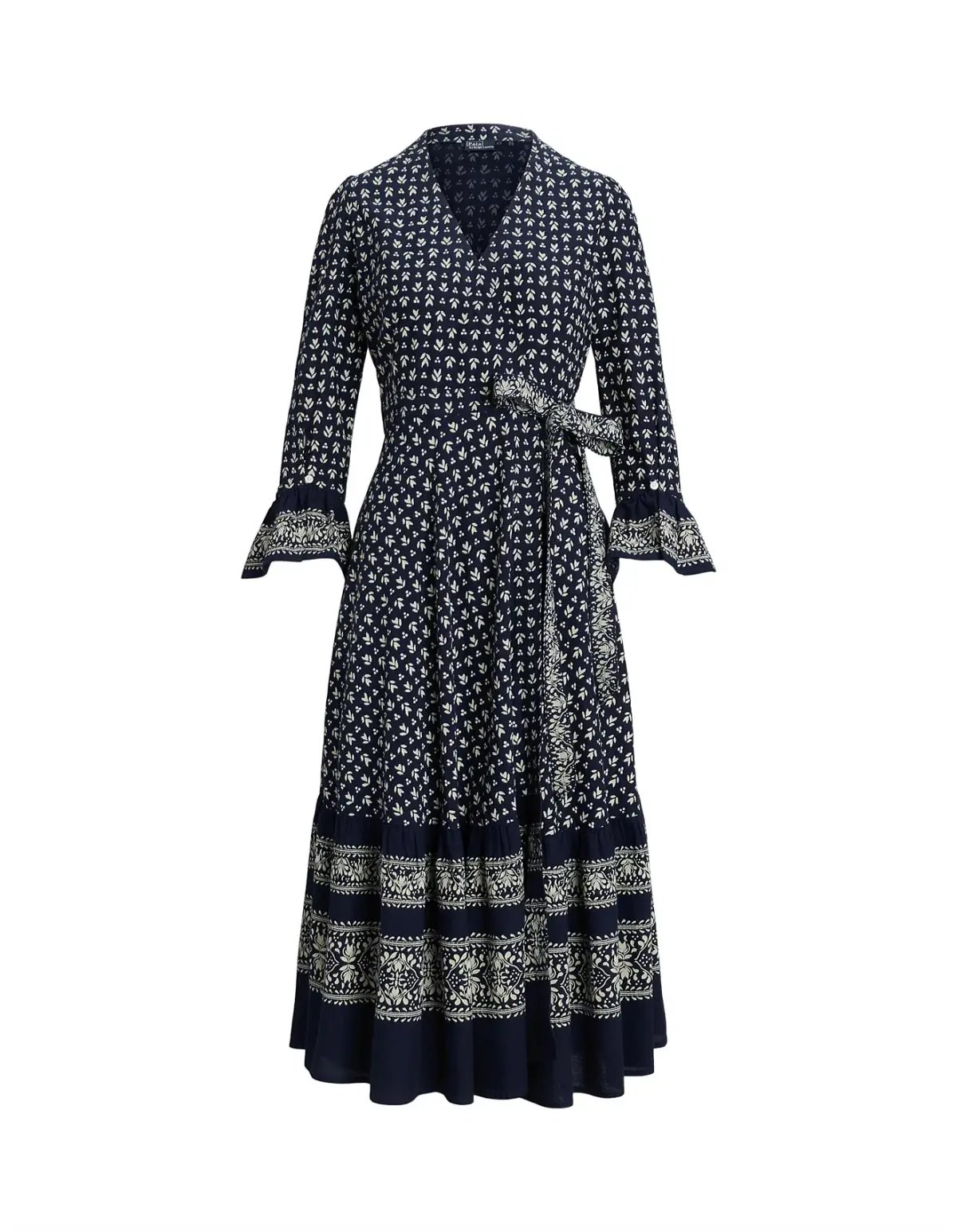 Polo Ralph Lauren Floral Print Wrap Dress Size AU 4 photo 4