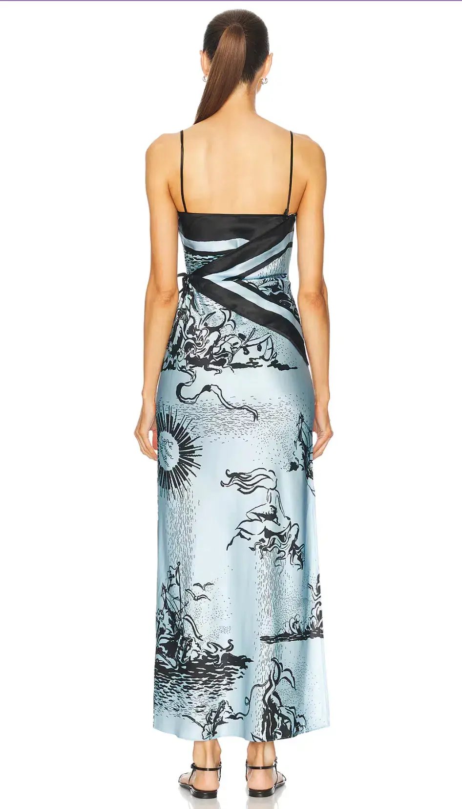 SIR Dreamwood Scarf Maxi Dress Size AU 12 photo 5