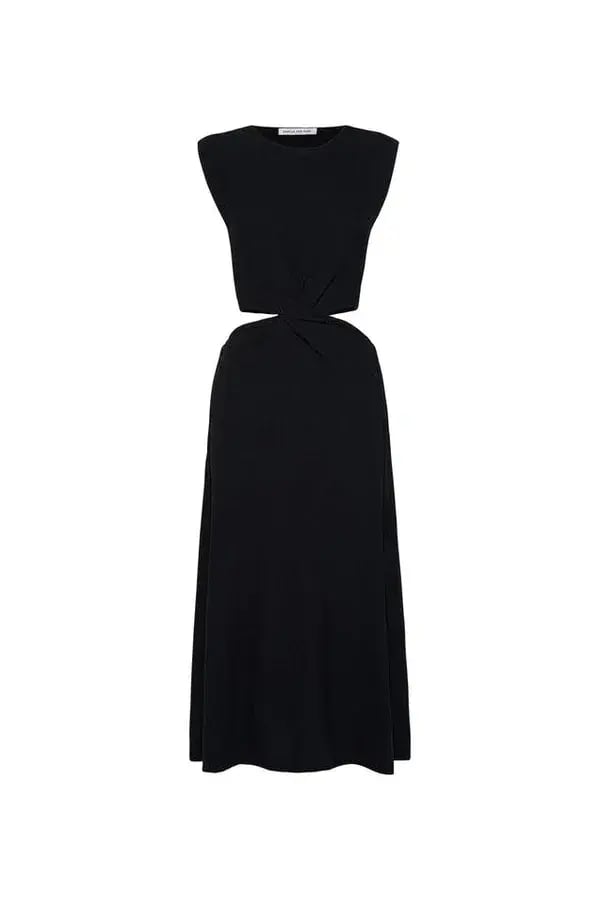 Camilla and Marc Castelli Knit Dress Black Size 6 photo 5