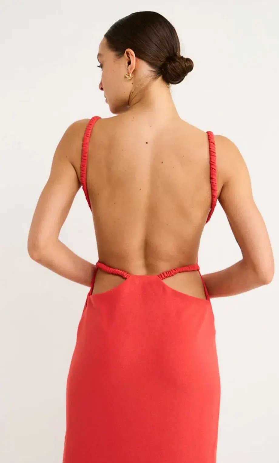 Sir the Label Spoerri Backless Gown Red Size 1 / 8 photo 3