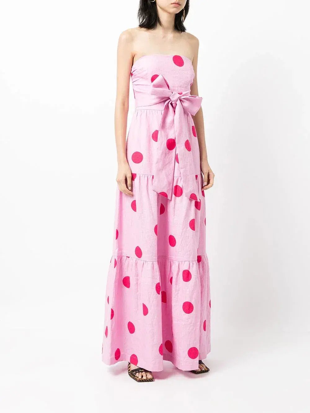 Rebecca Vallance Dalia Maxi Dress Print Size 14 photo 2