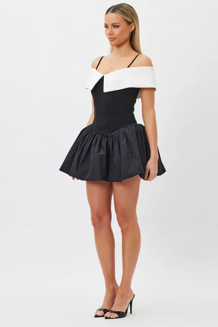 Bianca and Bridgett Jodie Mini Dress - Black photo 2