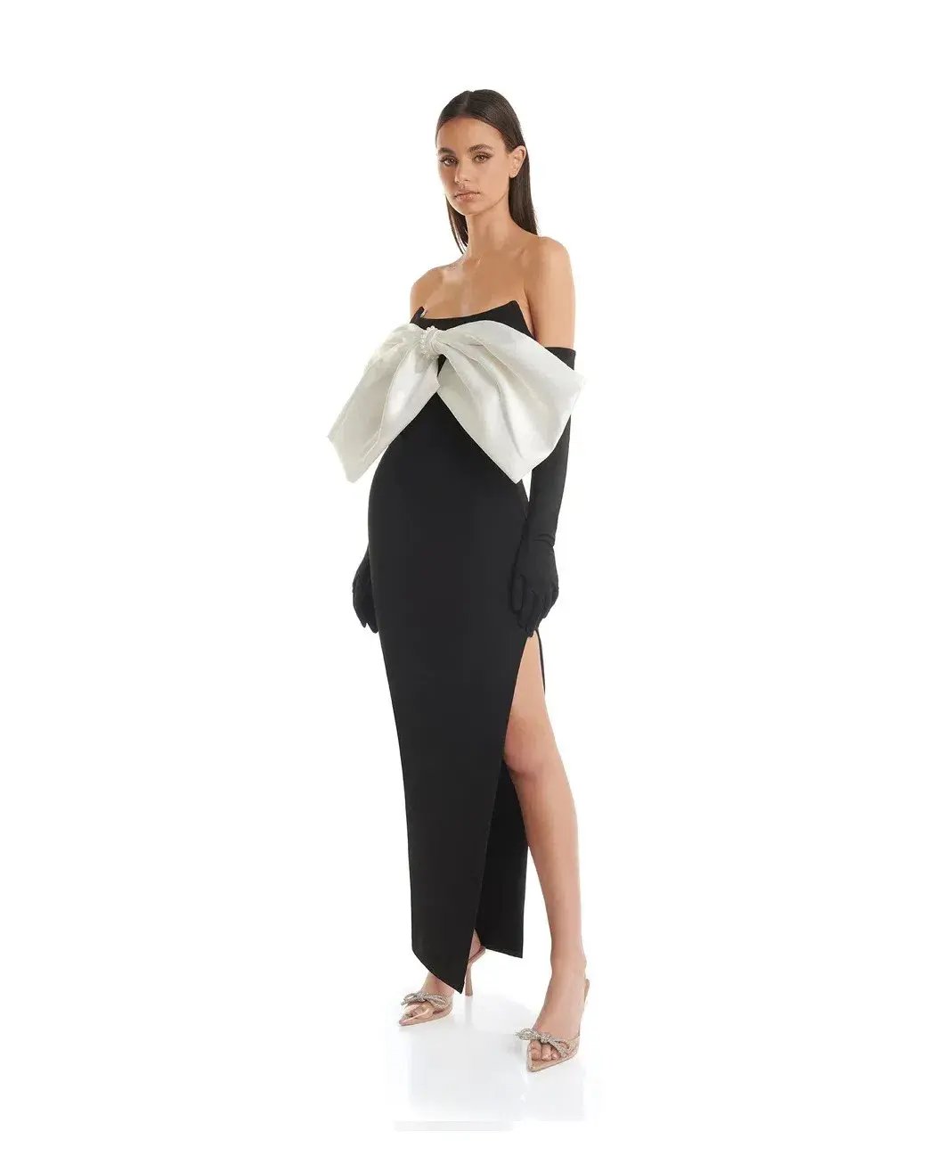 Eliya the Label Sarah Dress Black/White Size 10 photo 2
