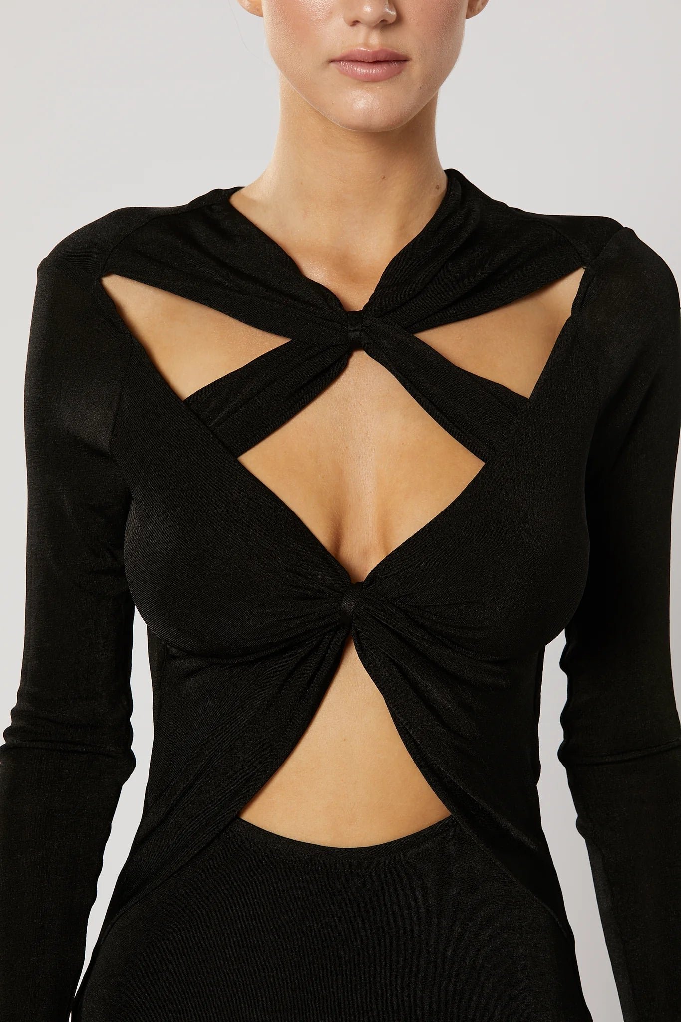 WINONA ITHACA CUT OUT DRESS - BLACK photo 5