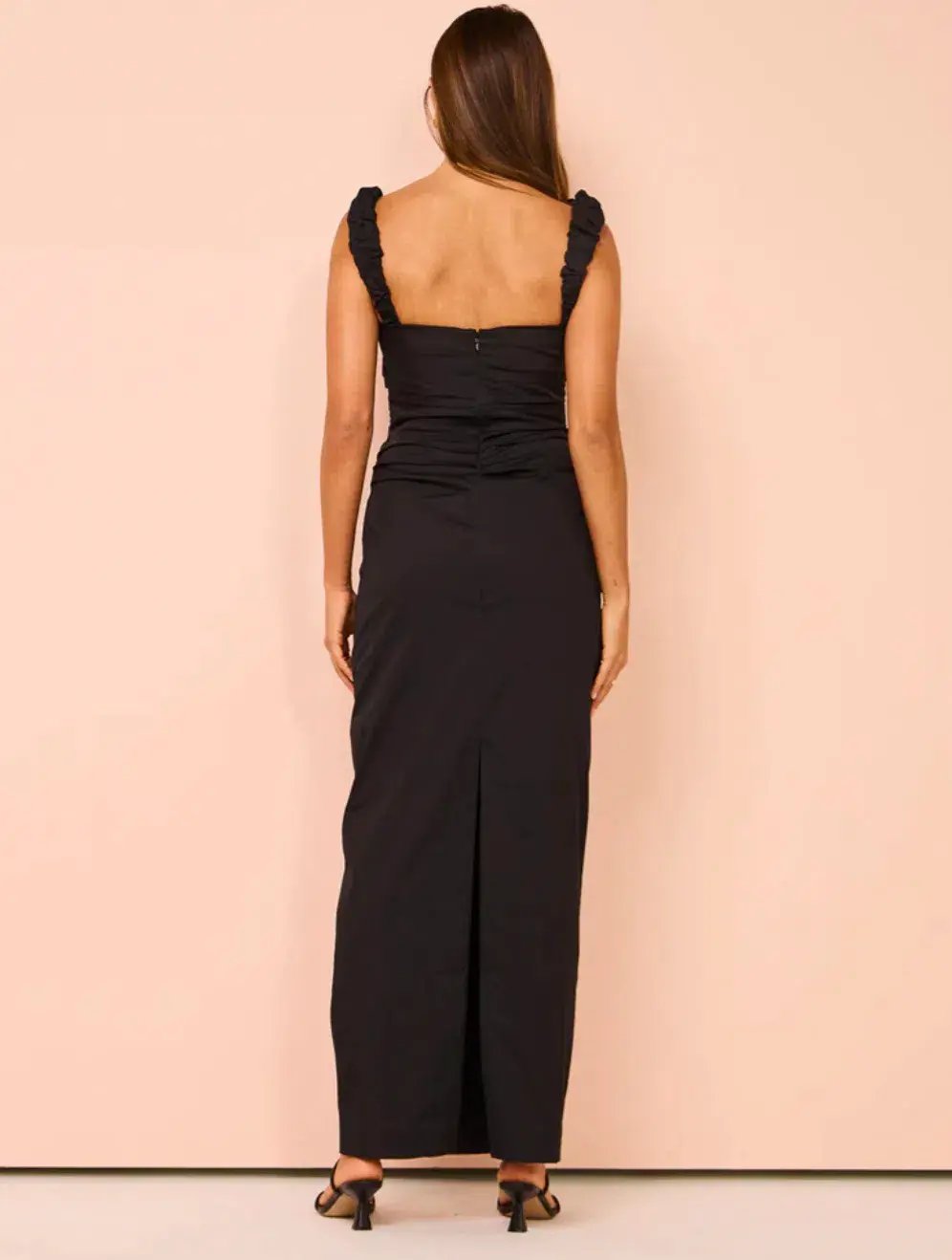 Sir the Label Azul Balconette Gown Black Size 12 photo 5