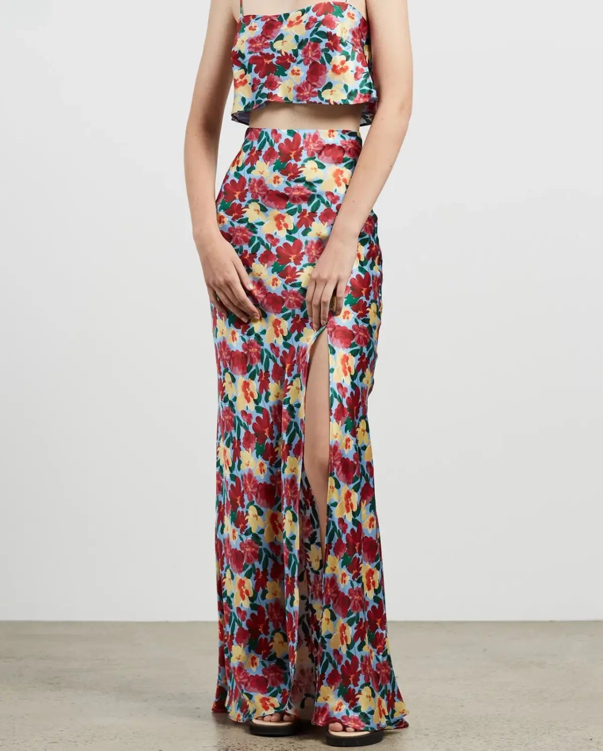 Bec & Bridge Lucette Cami and Skirt Floral Size AU 14 photo 5