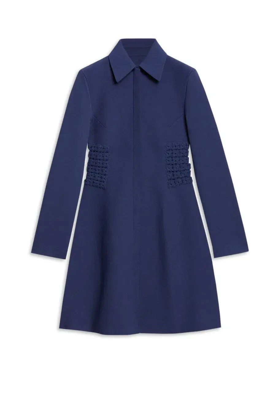 Scanlan Theodore Crepe Knit Daisy Shirt Dress Size M /Au 10 photo 4