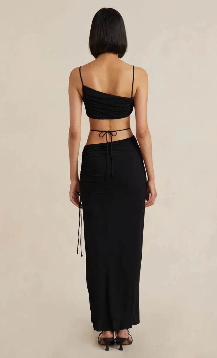 Bec & Bridge Dilkon Maxi Dress Black Size 8 photo 2