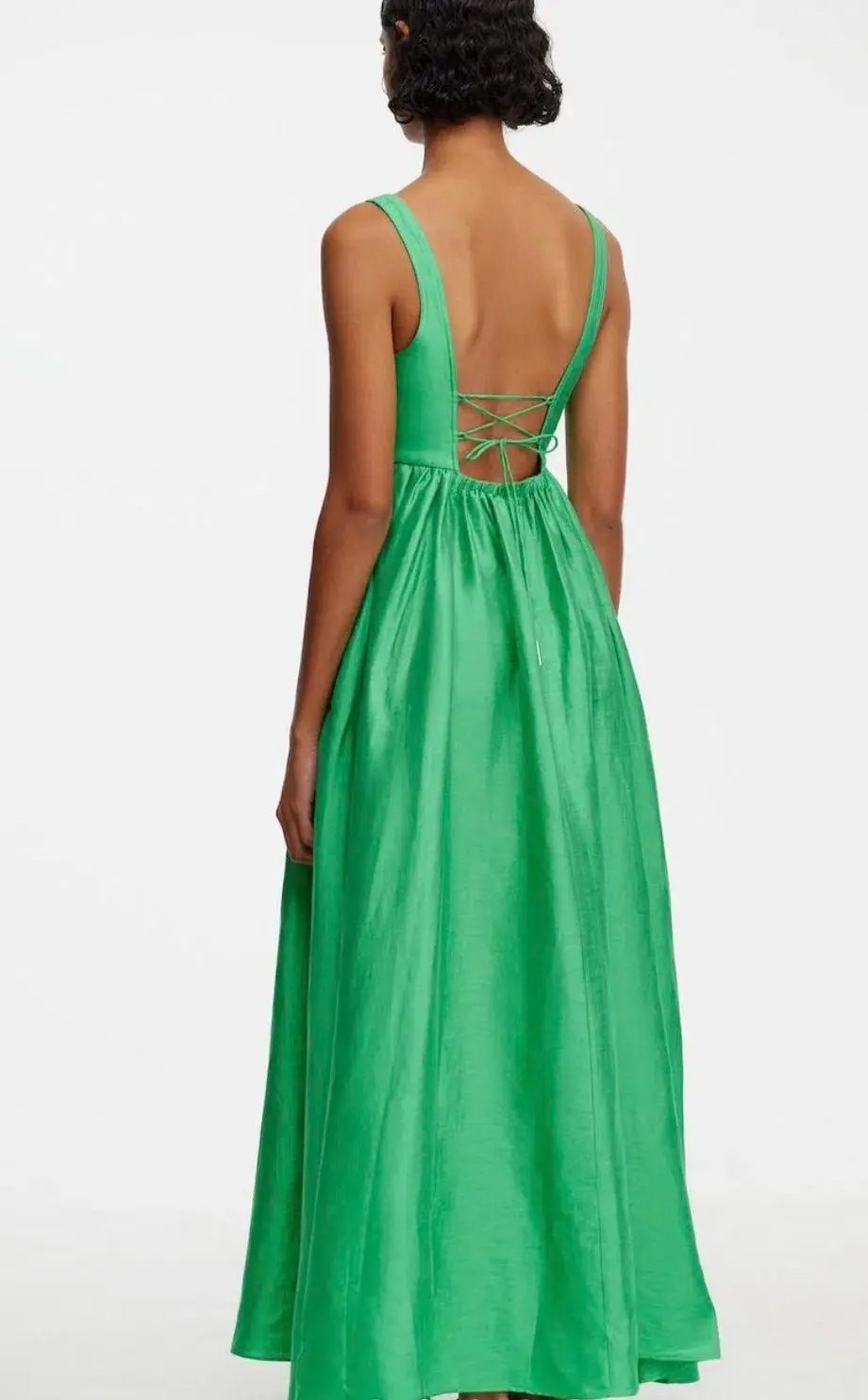 Acler Sandgate Maxi Dress Green Size AU 8 photo 2