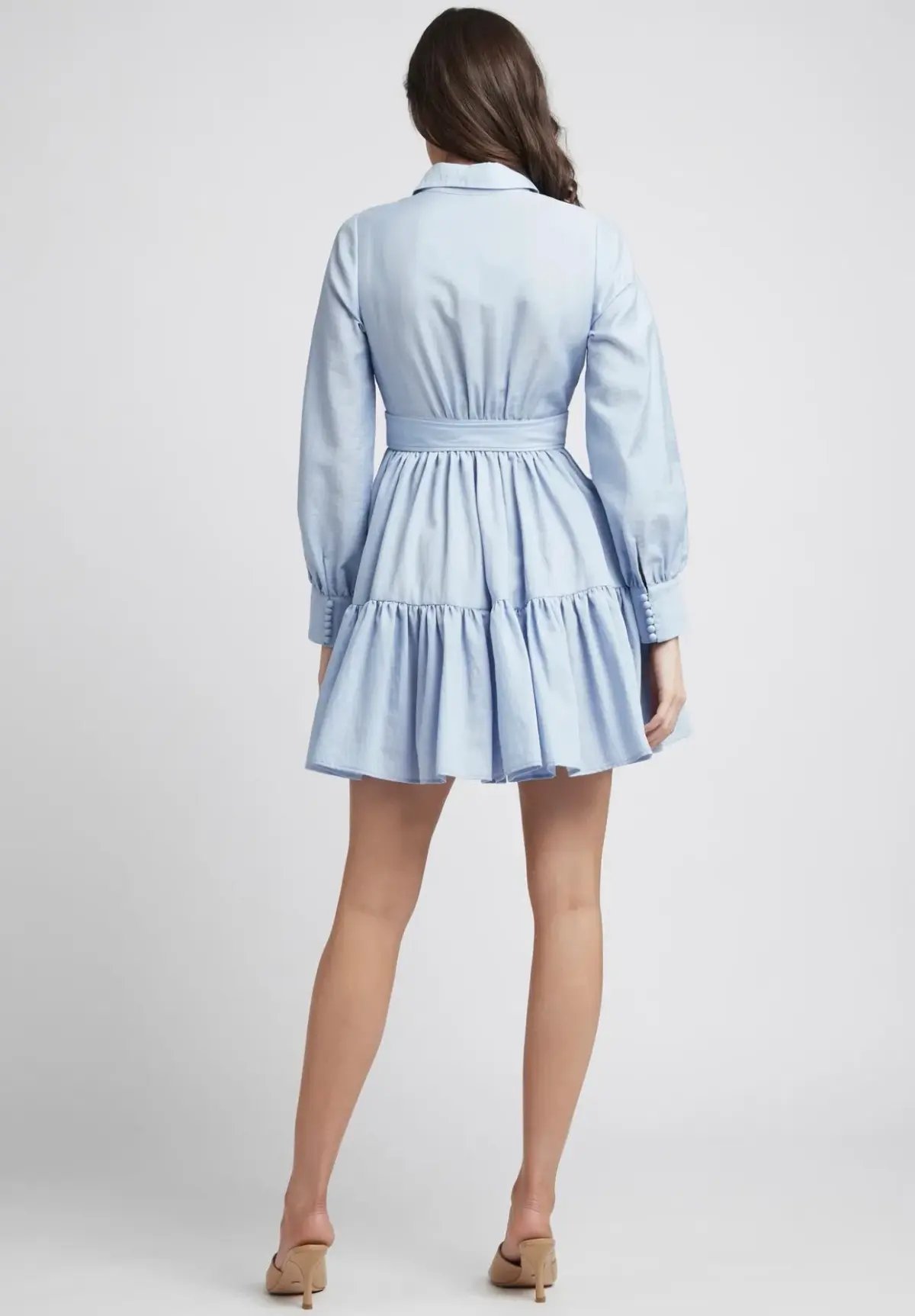 Sheike Abigail Dress Blue Size 8 photo 3