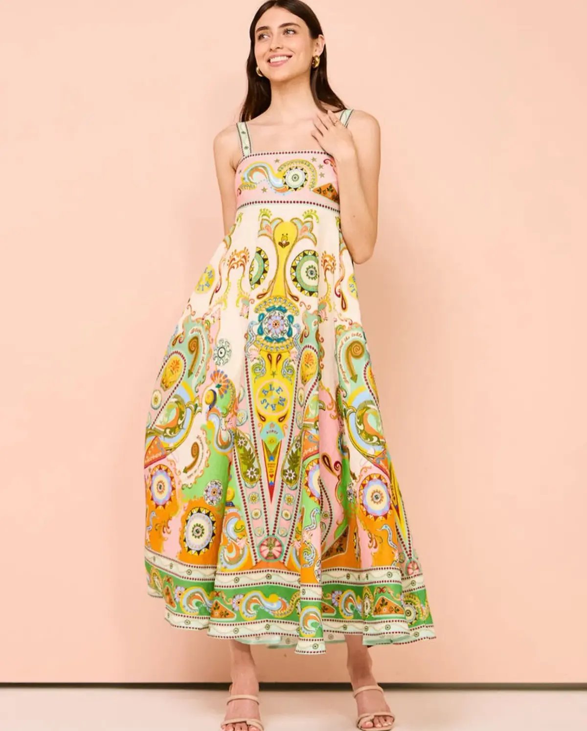 Alemais Pinball Sundress Multi Size 10 photo 4