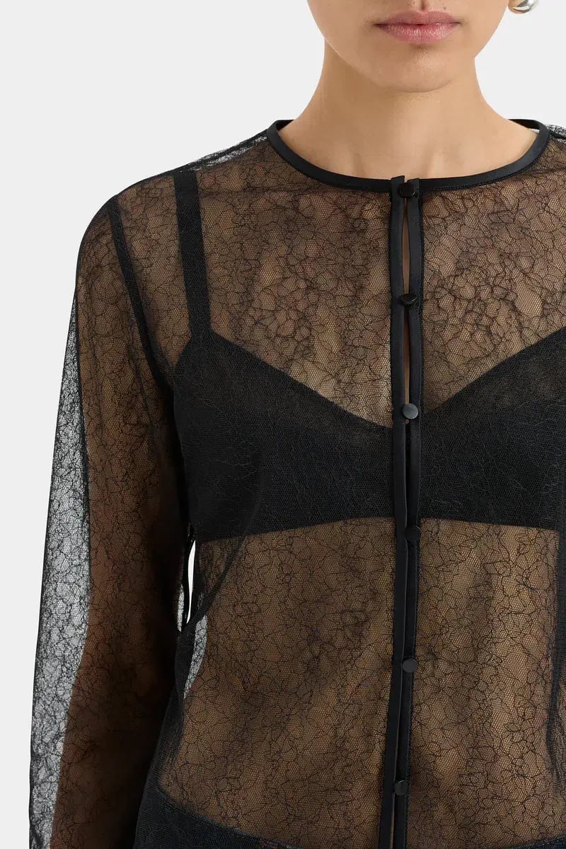Sir The Label Dunya Draped Bralette with cardigan and skirt Size 1 photo 8
