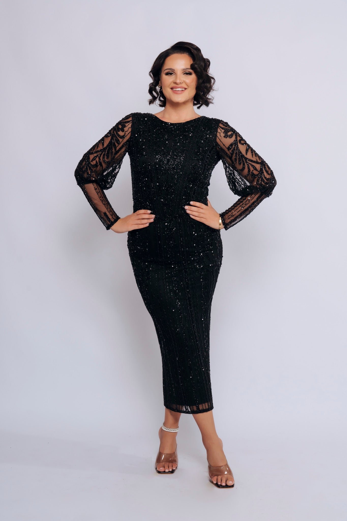 DIANA BELLE SLEEVE BLACK BY MY SECRET WARDROBE BLACK photo 2