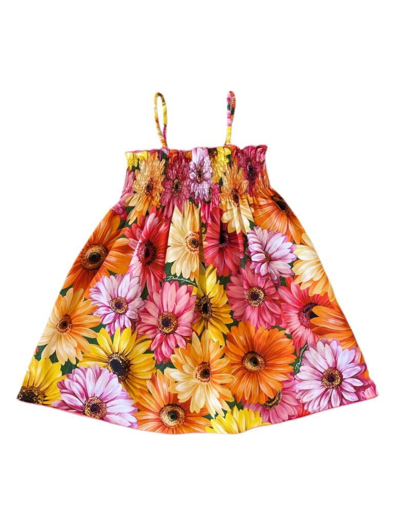 Dolce & Gabbana Gerbera Field Sun Dress photo 2