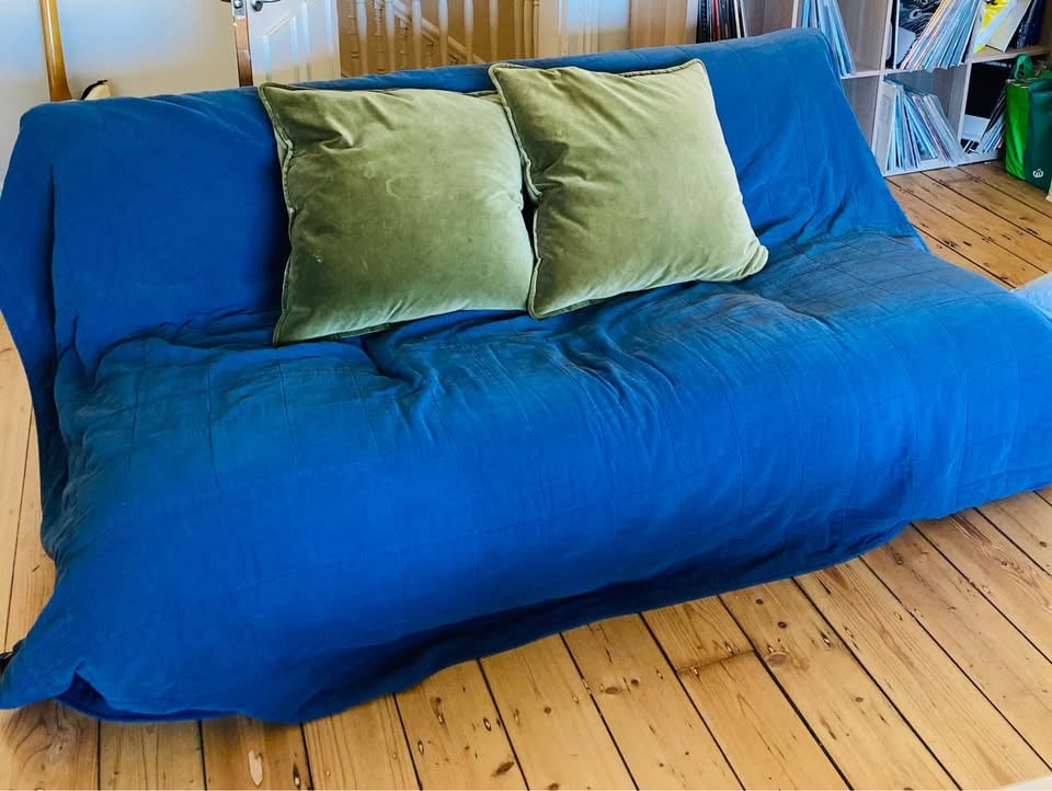 Three piece chenille Togo lounge set for sale photo 5