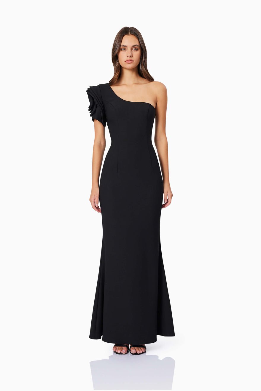 Elliatt Charlotte Maxi Dress - Black photo 3