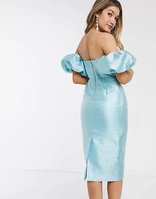 Mossman Siren Dress Blue Size 6 photo 2
