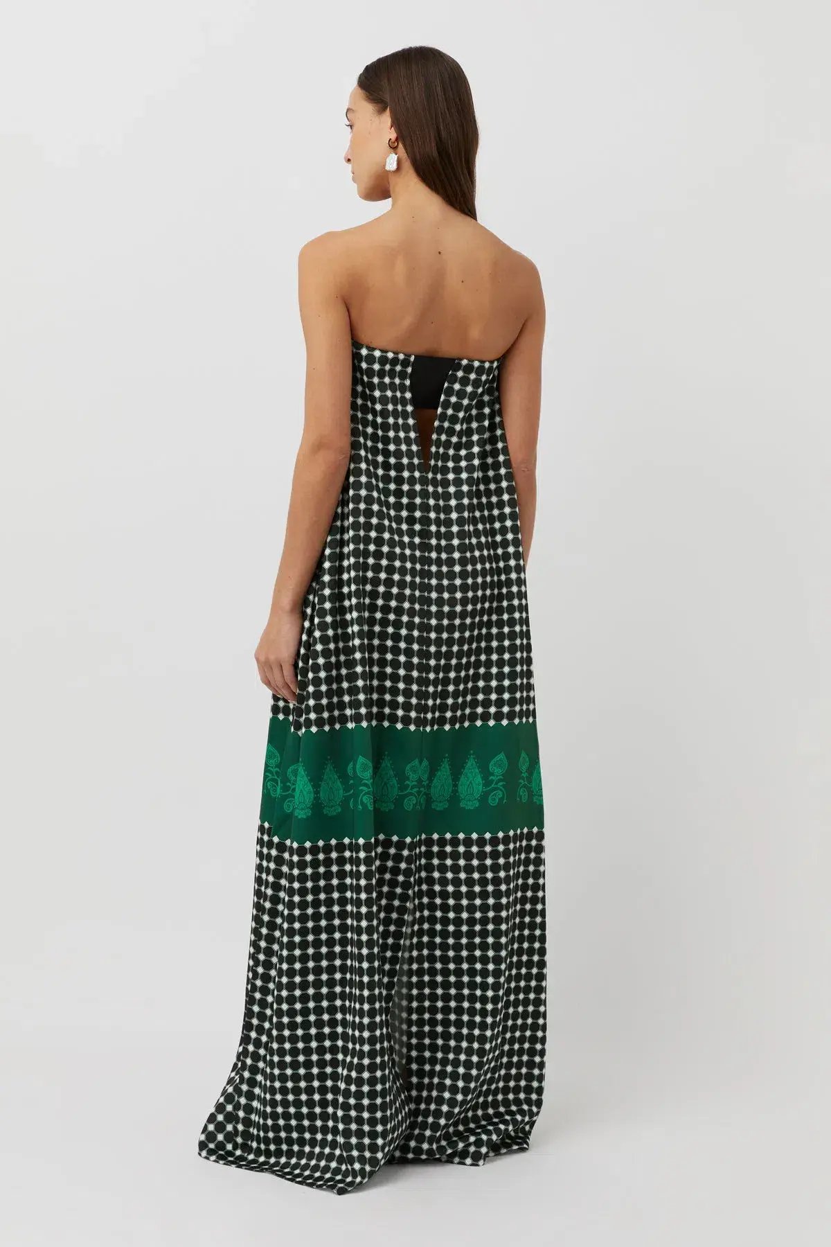Camilla and Marc Rivoli Column Dress Print Size 6 photo 3