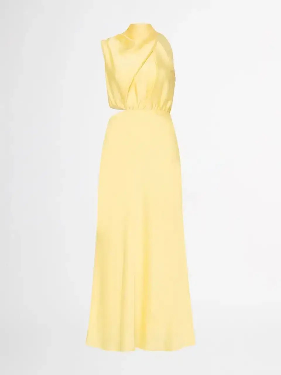 Sheike Allure Dress in Butter Yellow Size 10 photo 6