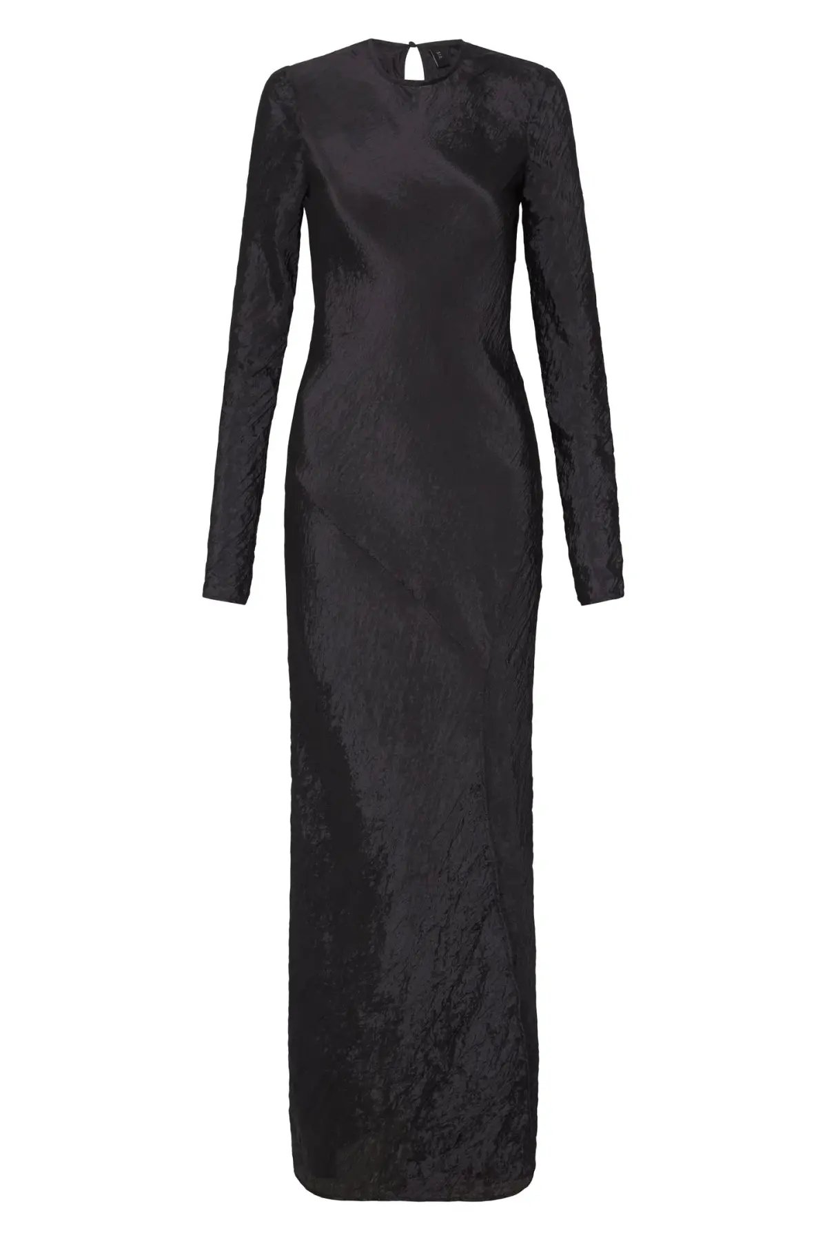 Sir the Label Suri Long Sleeve Dress With Side Split Black Size 8 photo 3