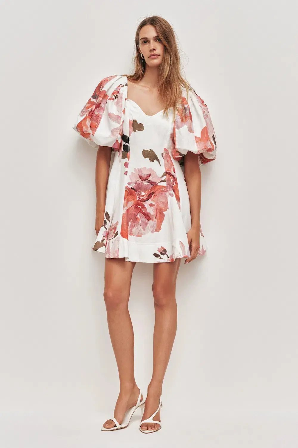 AJE Moderna Mini Dress Size 10 Rosa bold ivory photo 3