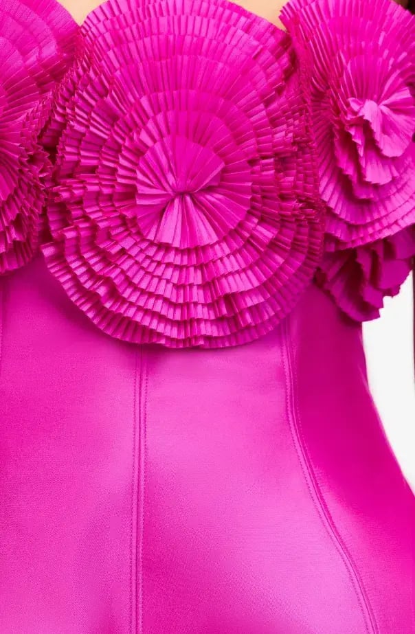 Acler Trusley Mini Dress in Violet Pink Size 12 photo 4