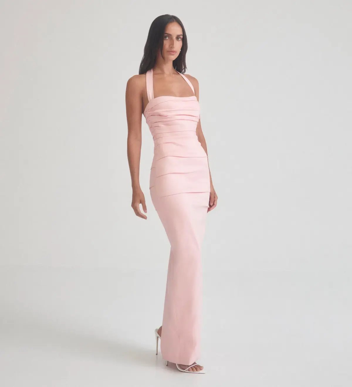 Sheike Carrie Gown Pink Size 8 photo 5