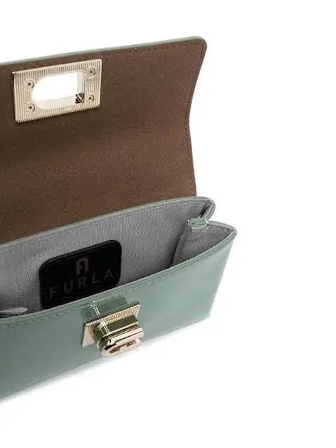 FURLA Mini Top handle bag Mint Green photo 5