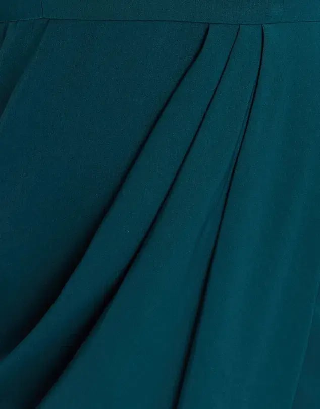 Shona Joy Core Cocktail Dress in Seaweed Green Size 6 photo 6