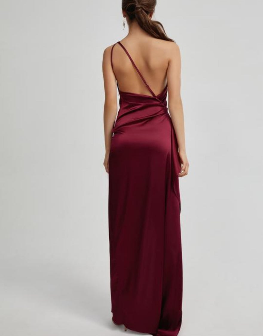 Lexi Samira Dress, Burgundy photo 3