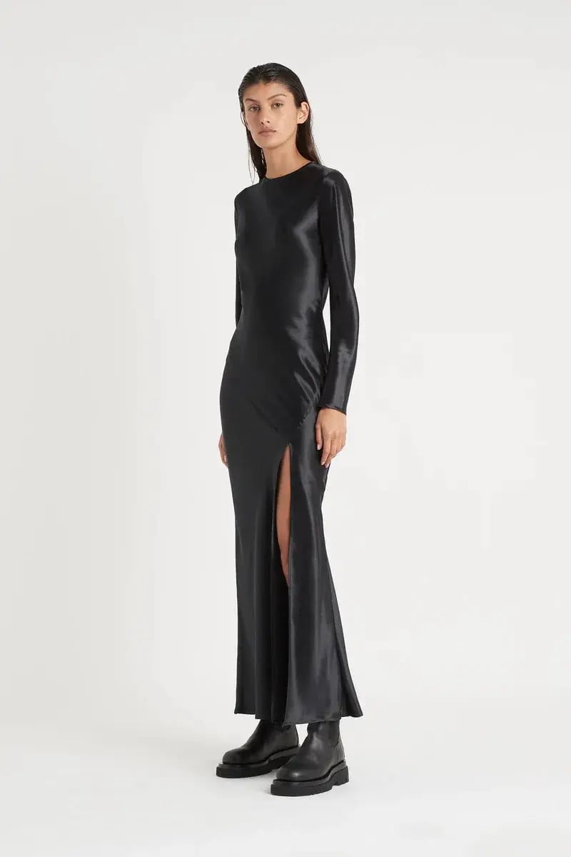 Sir the Label Soleil Long Sleeve Dress Black Size 0 / AU 6 photo 3