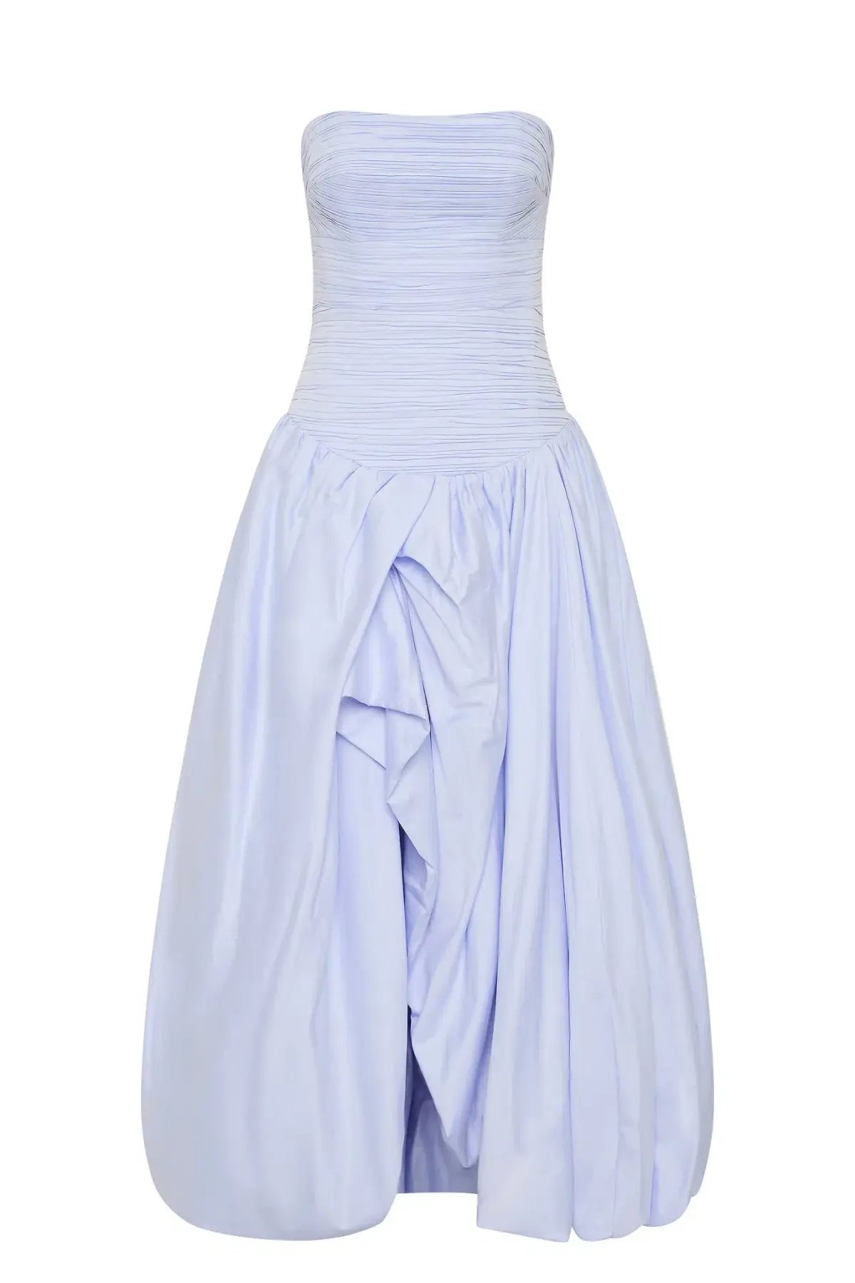 Aje Violette Bubble Hem Maxi in Pearl Blue Size 10 photo 4