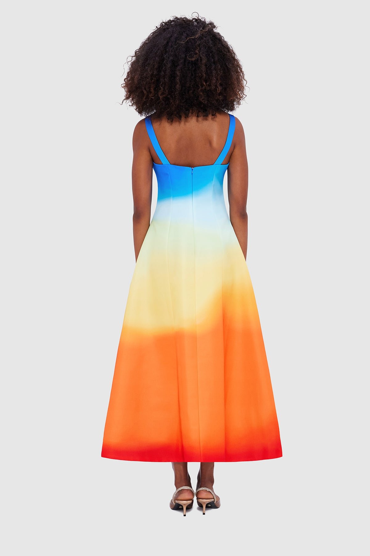 LEO LIN ODETTE MIDI DRESS - ENIGMA photo 5