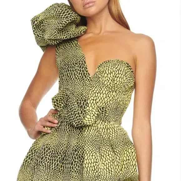 Eliya the Label Imperial Mini Dress Print Size 10 photo 2