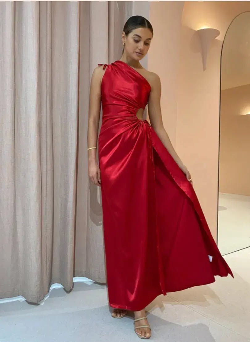 Sonya Moda Nour Scarlet Dress Red Size AU 8 photo 4