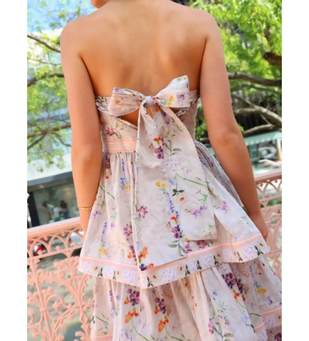 Aqua Blu Heidi Maxi Dress Moonflower Size XS AU 6 photo 5