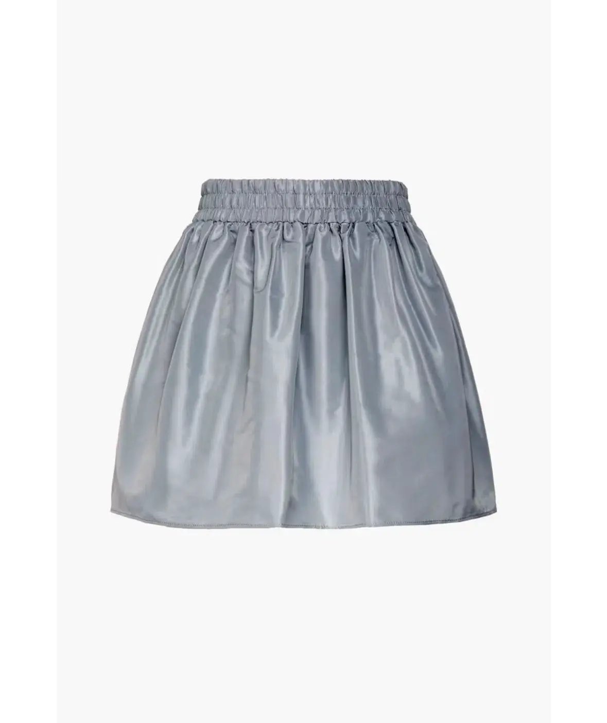 Red Valentino Gathered Faille Mini Skirt Blue Size AU 8 photo 4