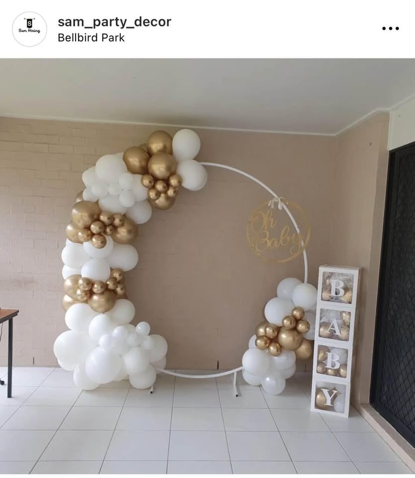 2m backdrop and baby boxes for hire at $50 photo 4