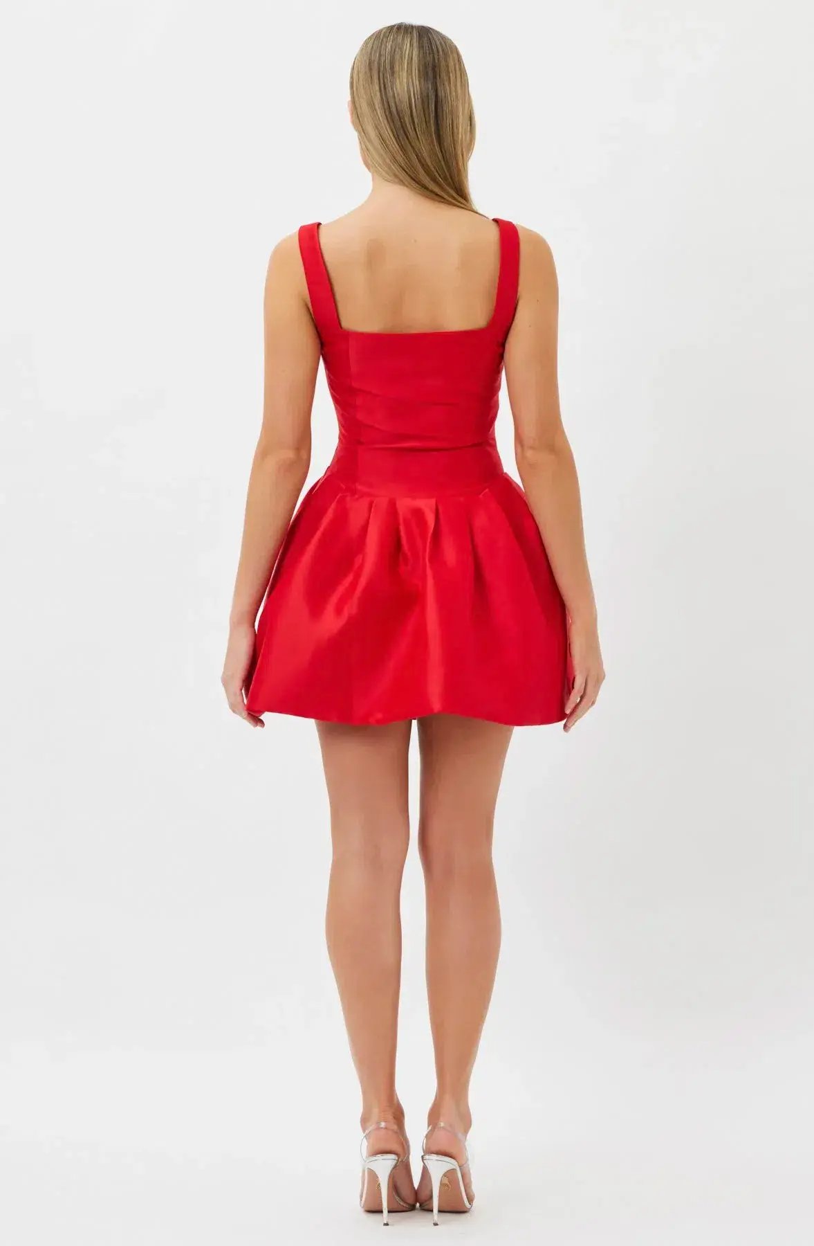 Bianca & Bridgett Alba Mini Dress Red Size 8 photo 2