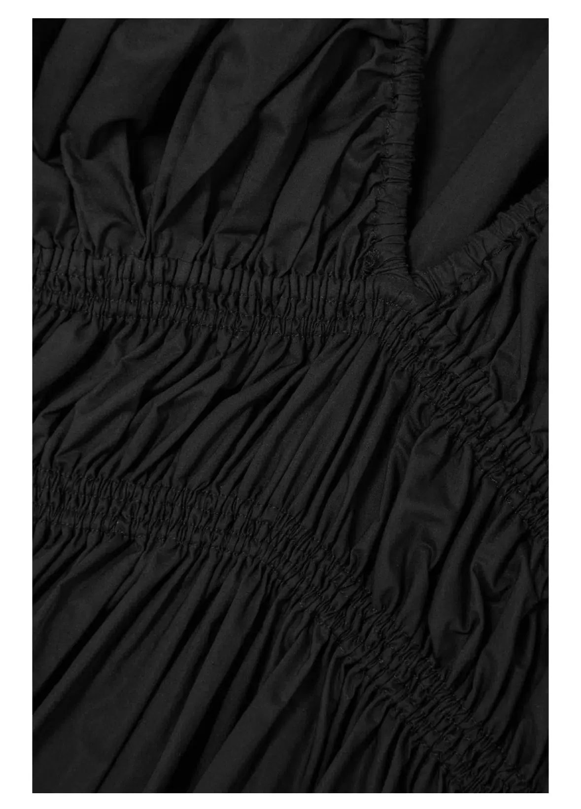 Matteau Mini Poplin Dress Organic Cotton Black Size AU 6 photo 3