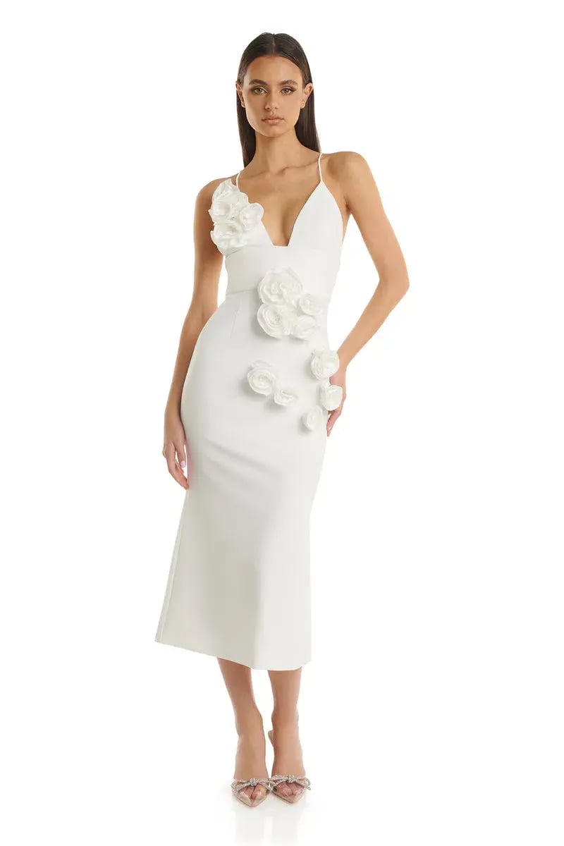 Eliya The Label April Dress White Size 6 photo 2