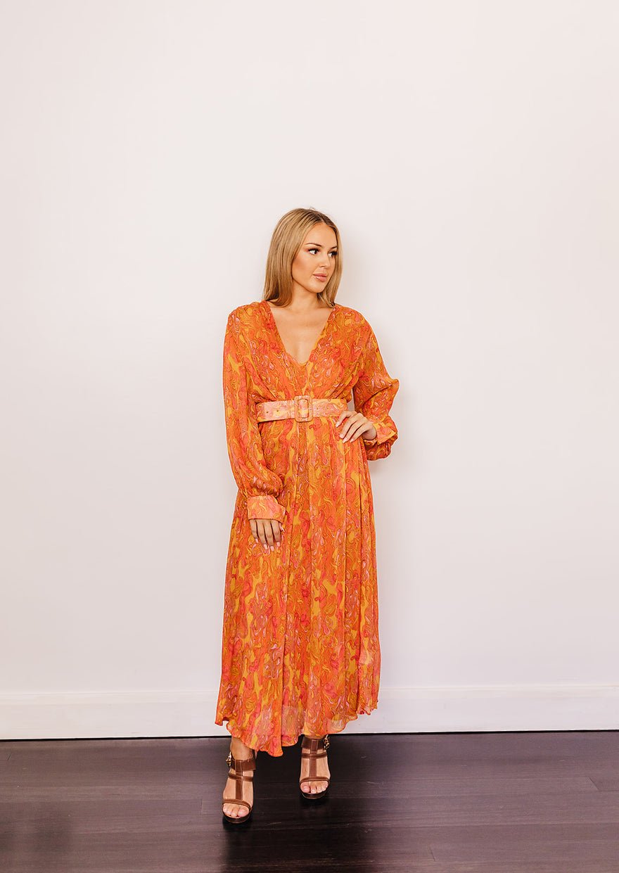 Scanlan Theodore Paisley GGT Midi Dress photo 2