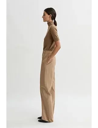 Willow Sui Wool Cashmere Short-Sleeve Polo Knit photo 2