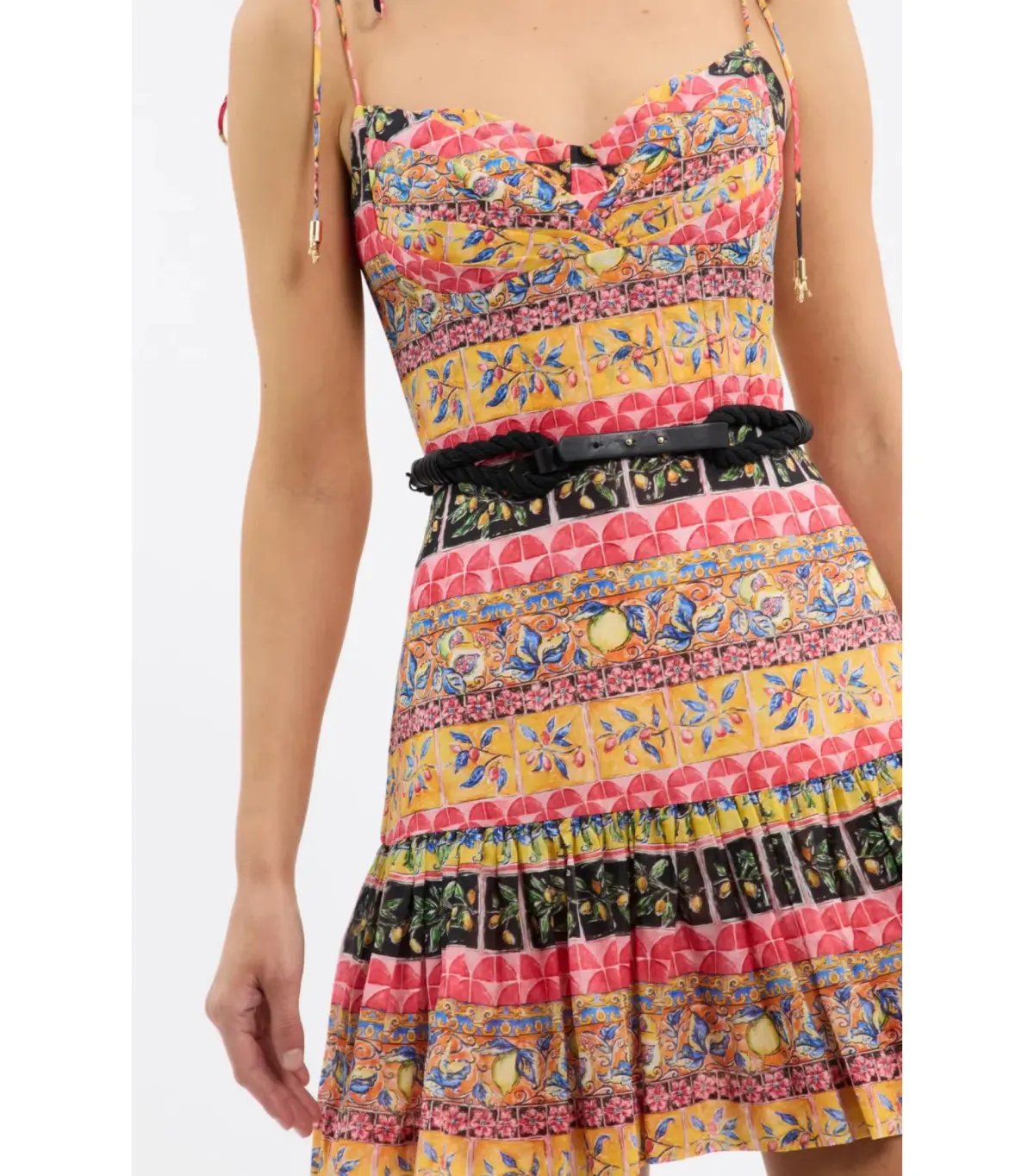 Rebecca Vallance Alessia Bustier Mini Dress Multi Size AU 8 photo 3