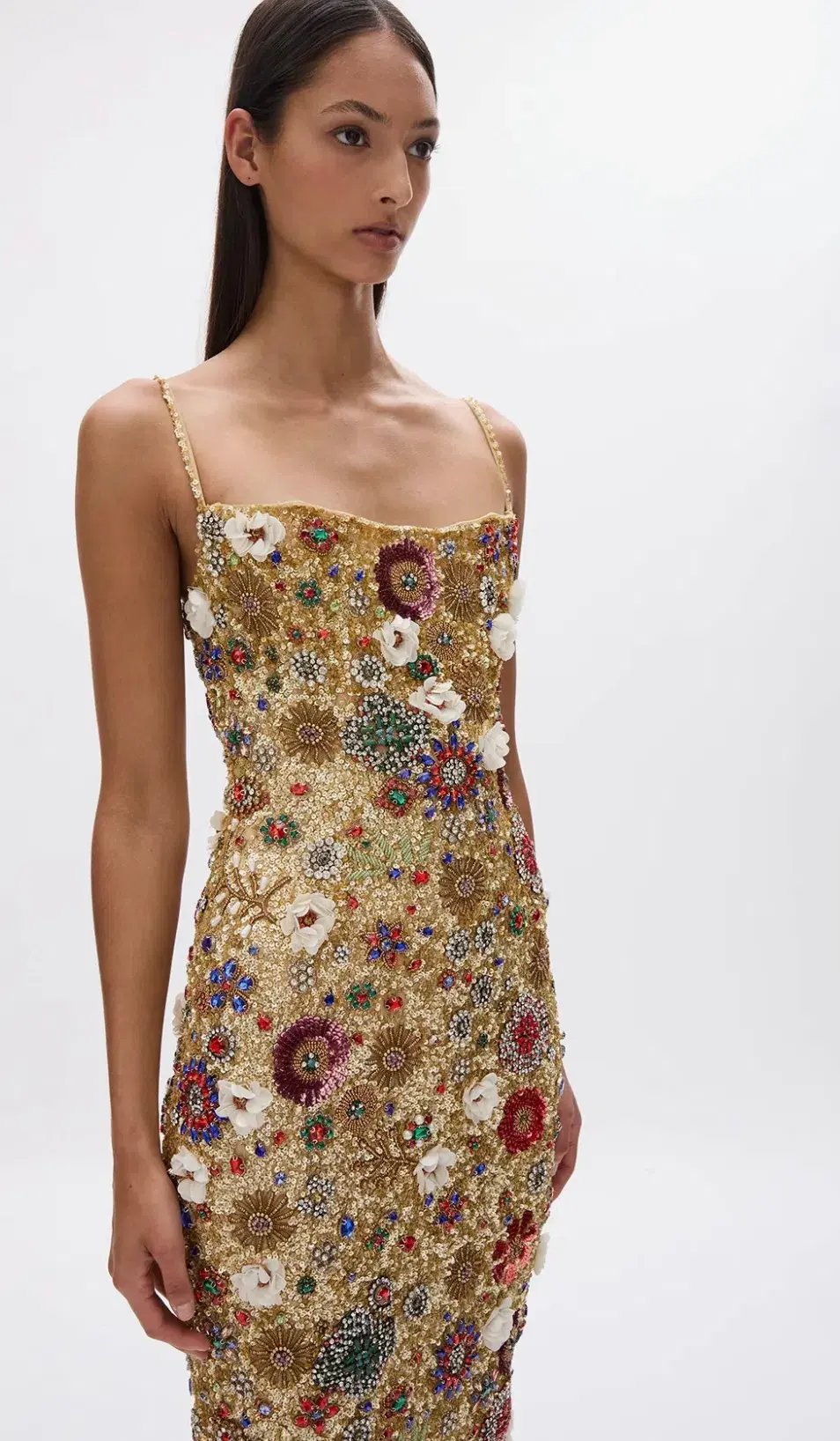 RACHEL GILBERT FRANCESCA GOWN DRESS GOLD SIZE 1 AU 8 photo 2