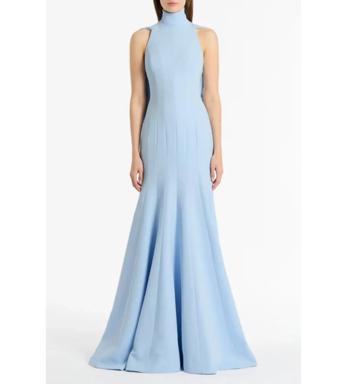 Yeojin Bae Cutout Shoulder Dress Blue Size 6 photo 21