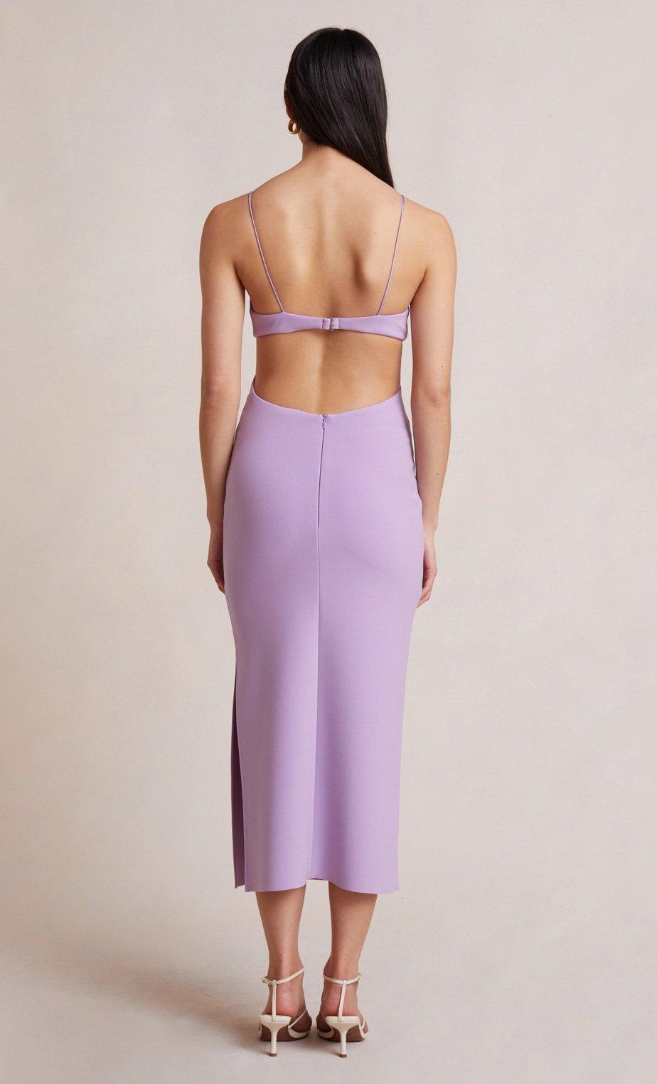 Bec & Bridge Ella Midi Dress Iris Size 6 photo 4
